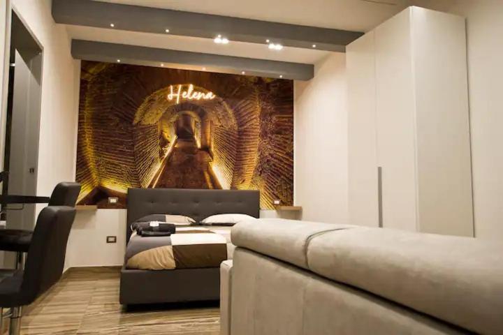 Suite Napoli Sotterranea Con Jacuzzi Bagian luar foto